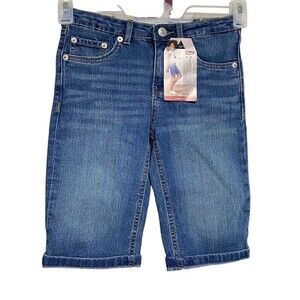 Levis Bermuda Shorts‎ Youth Medium Blue 12 Regular New with tags